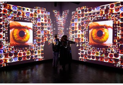 Women at WNDR exhibit