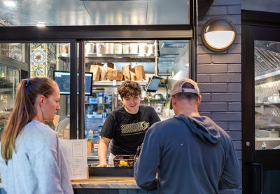 The Daily Catch takeout window